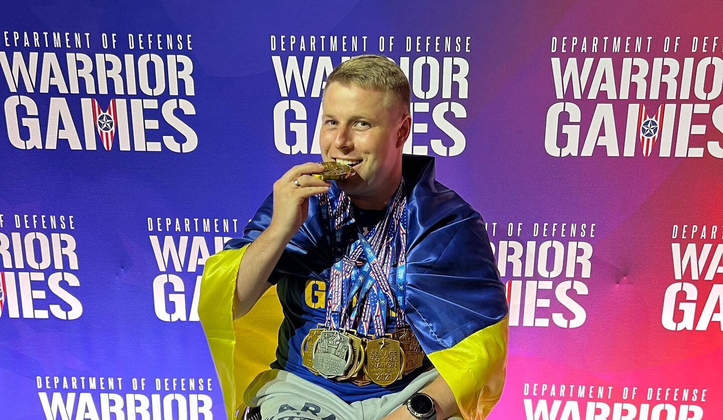 На Іграх Воїнів у США львів’янин Віктор Легкодух виборов вже сьому медаль