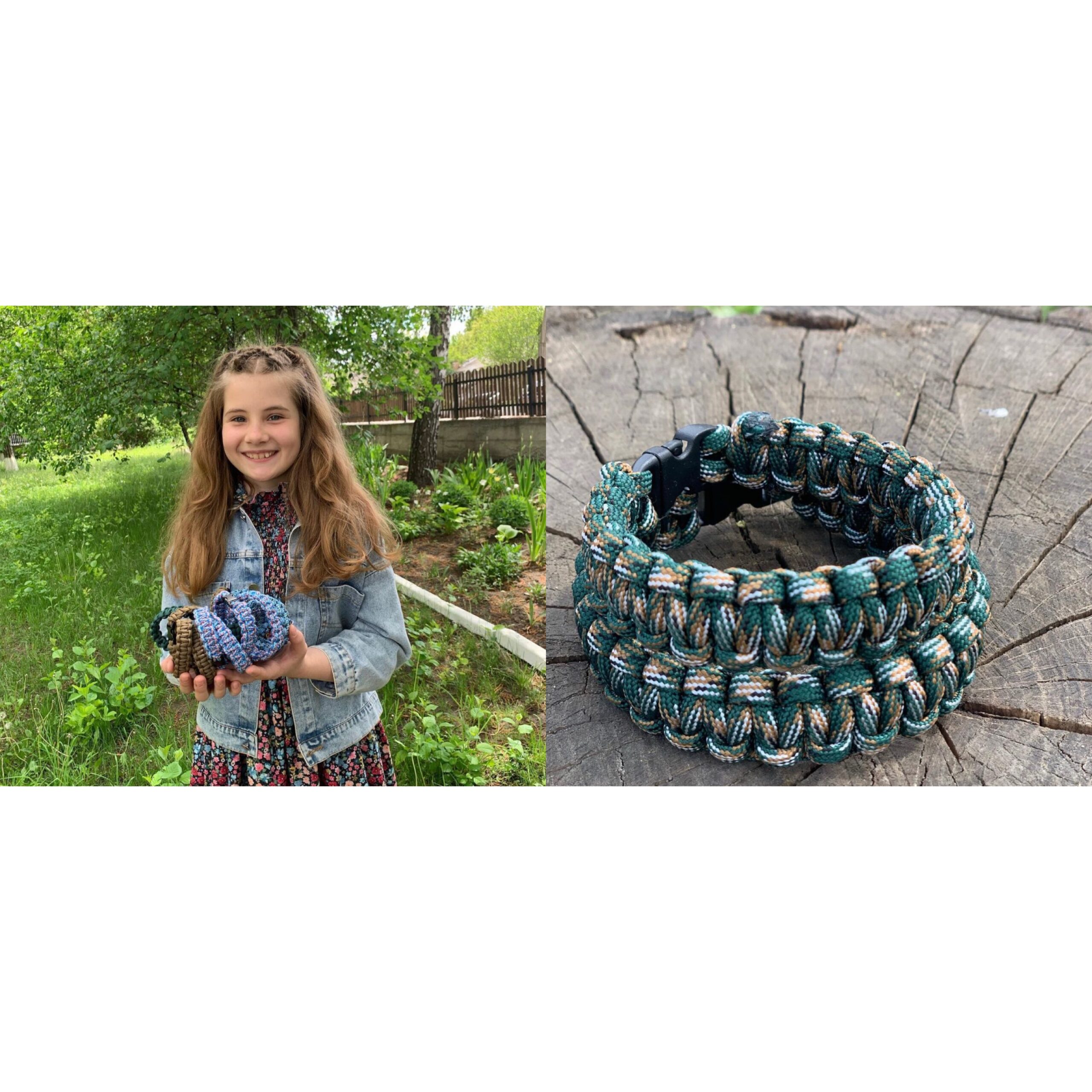 10-річна Марійка разом з мамою на продажах корисних браслетів заробили 35 тис грн: усі кошти віддали на армію