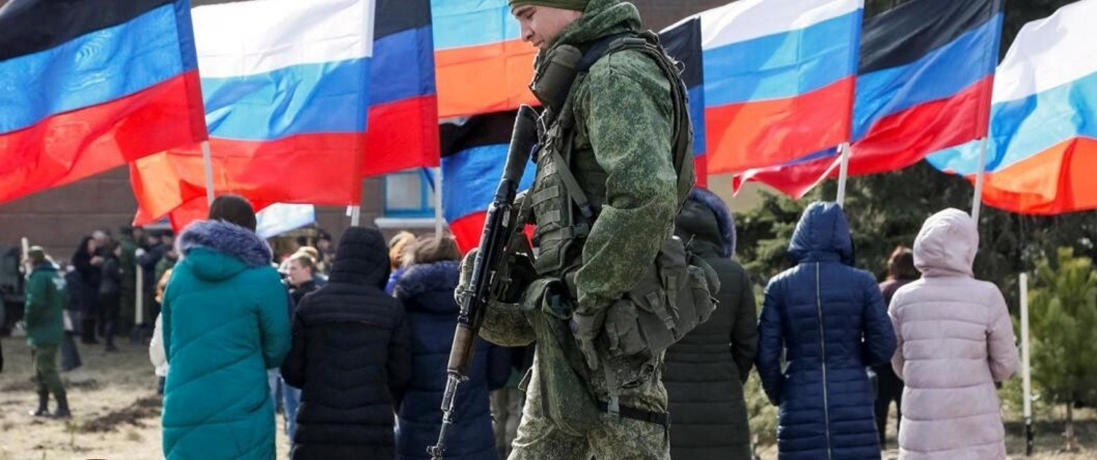 На окупованих територіях росіяни готуються до псевдореферендуму