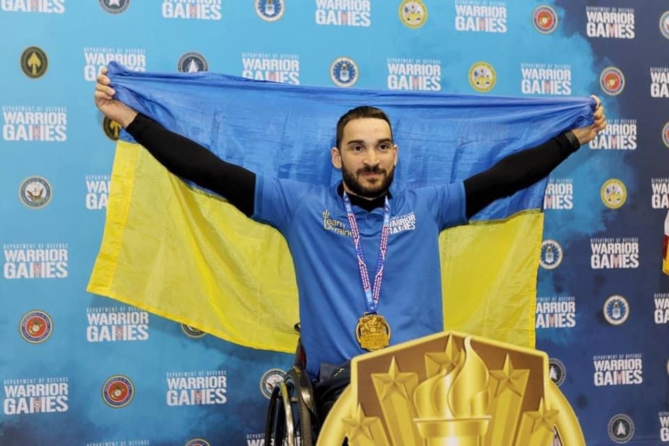 Львів’янин Сергій Калитюк виборов перше золото на Warrior Games