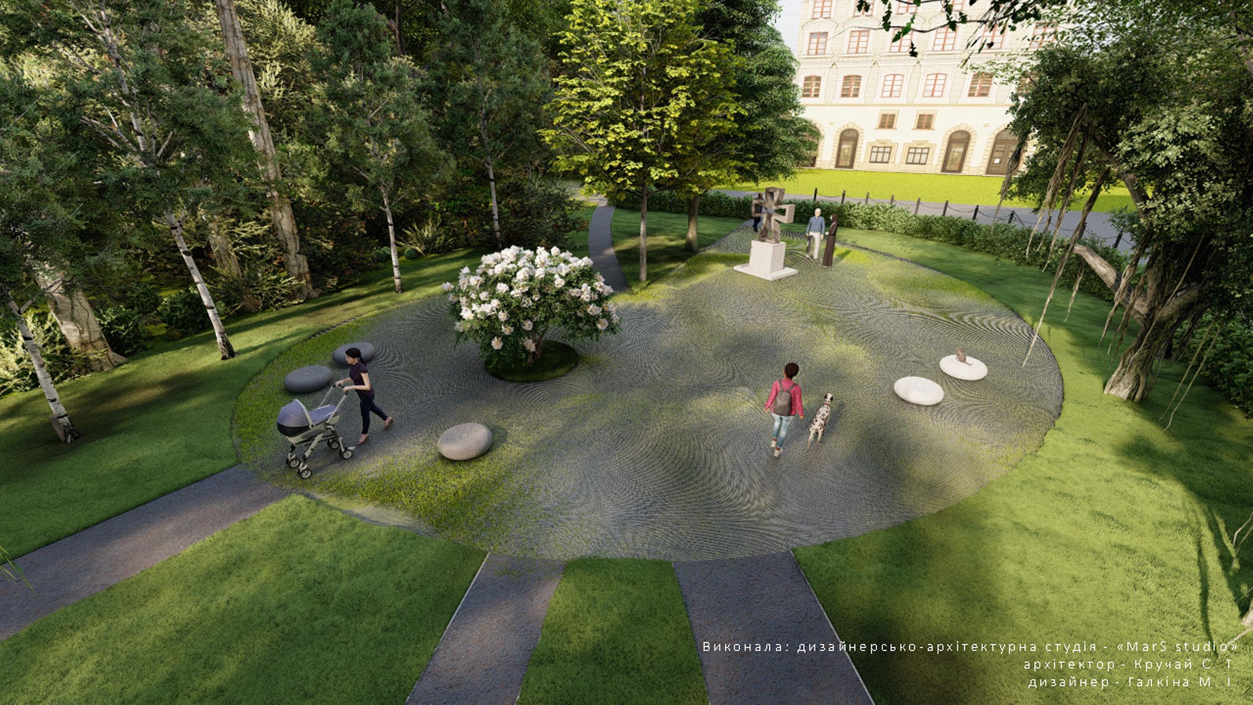 У Стебнику облаштовують сквер Небесної Сотні