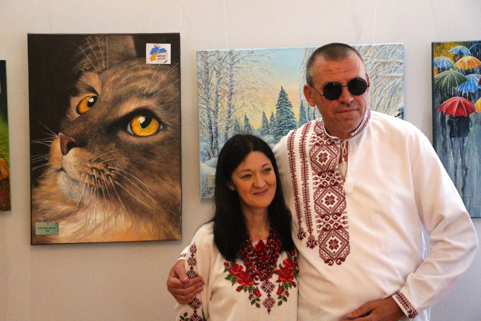 Переселенець з Донеччини відкрив благодійну виставку у Трускавці