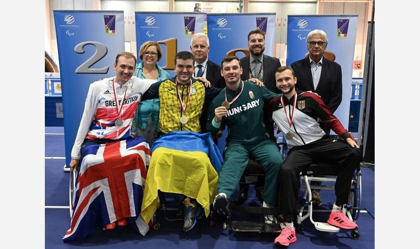 Львівські фехтувальники на візках вибороли медалі Кубку світу