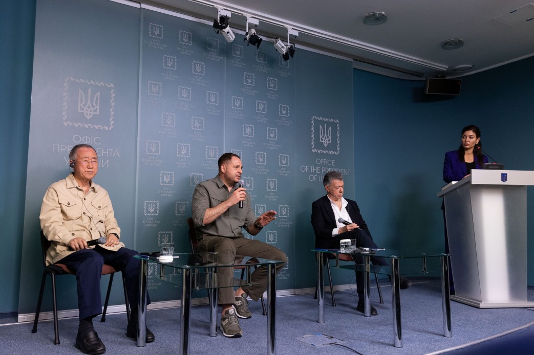 Офіс президента презентував перший документ щодо гарантій безпеки для України