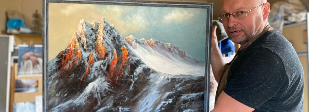 Картину митця з Самбірщини виставлять на аукціоні в Кореї