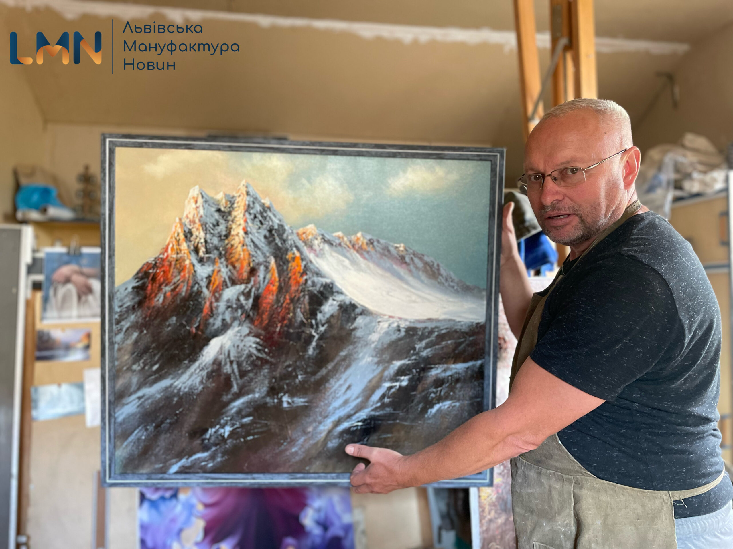 Картину митця з Самбірщини виставлять на аукціоні в Кореї