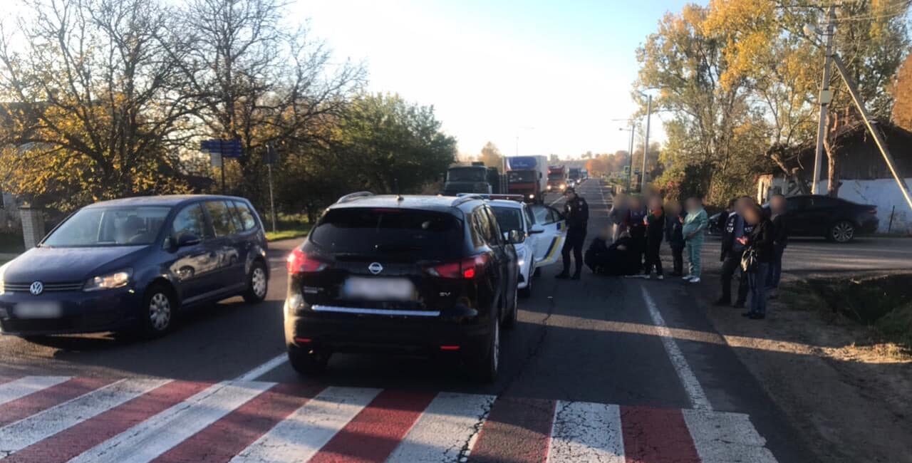 14-річна мешканка Львівщини опинилась в лікарні після аварії на пішохідному переході