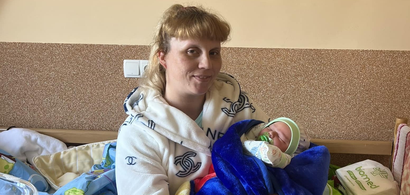 4400 грам щастя: жителька Городка народила восьму дитину