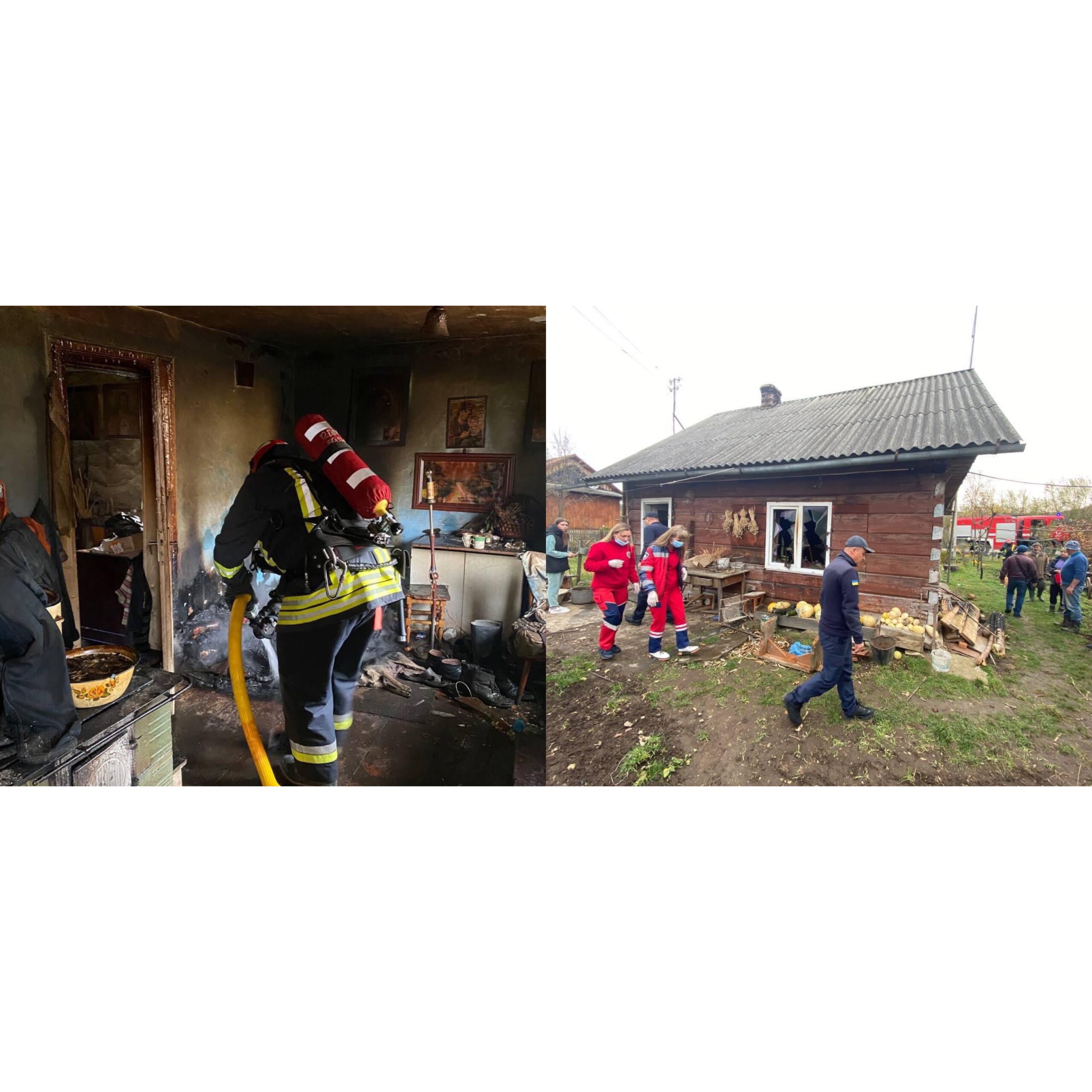 На Самбірщині в приватному будинку згорів 64-річний чоловік