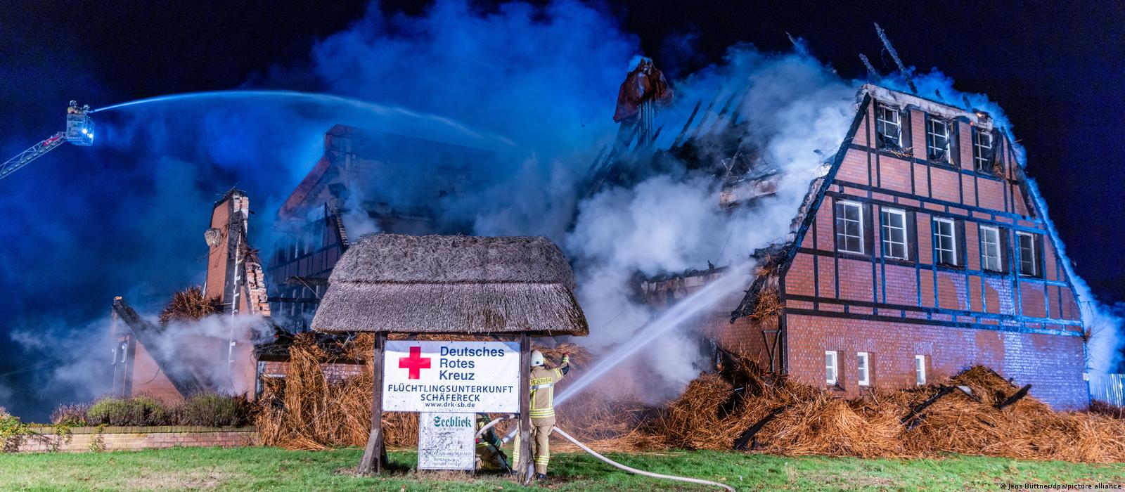 У Німеччині згорів гуртожиток для українських біженців
