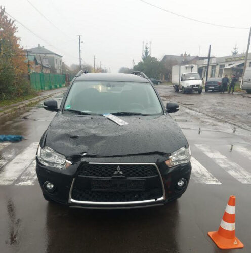 В Сокалі автівка на смерть збила літню жінку