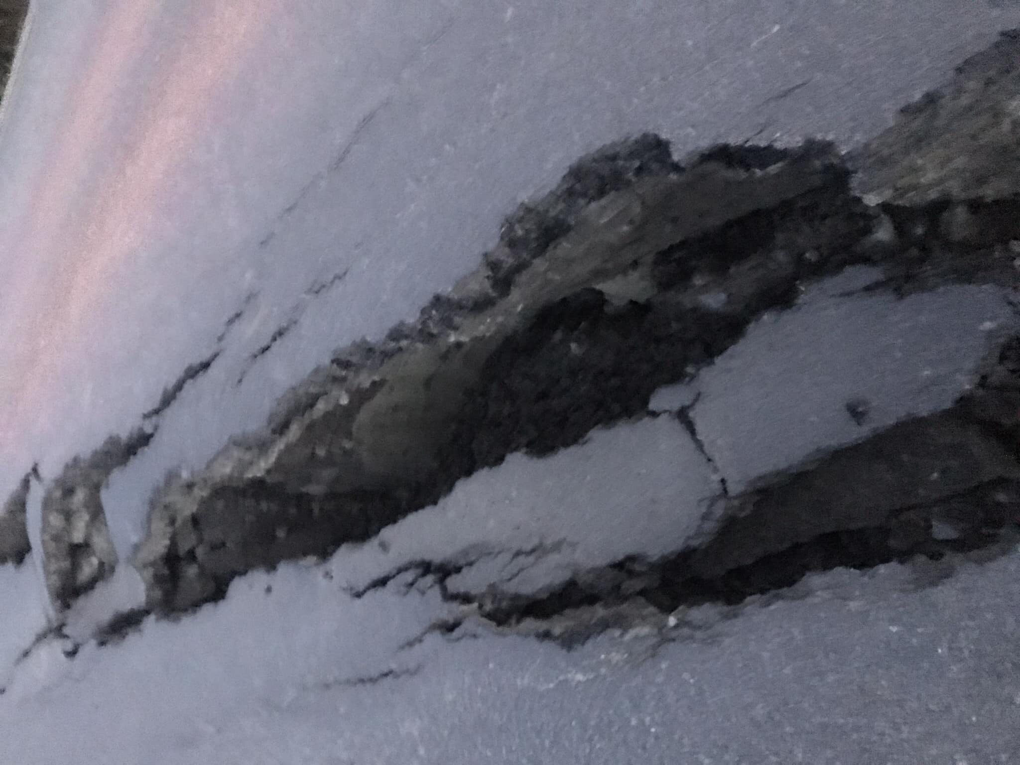 На дорозі Бориня-Боберка знову стався обвал: коли відремонтують невідомо (ФОТО)