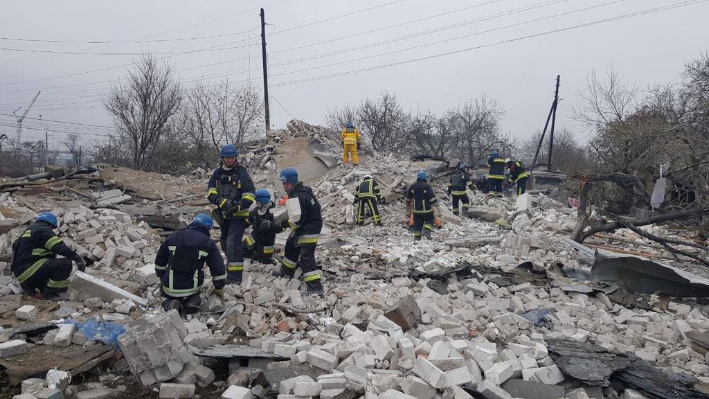 росіяни атакували Вільнянськ на Запоріжжі: чотири людини загинули
