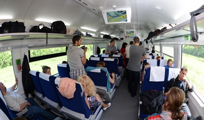 Зі столиці до Львова прямуватиме Інтерсіті+ з онлайн-кінотеатром та бібліотекою