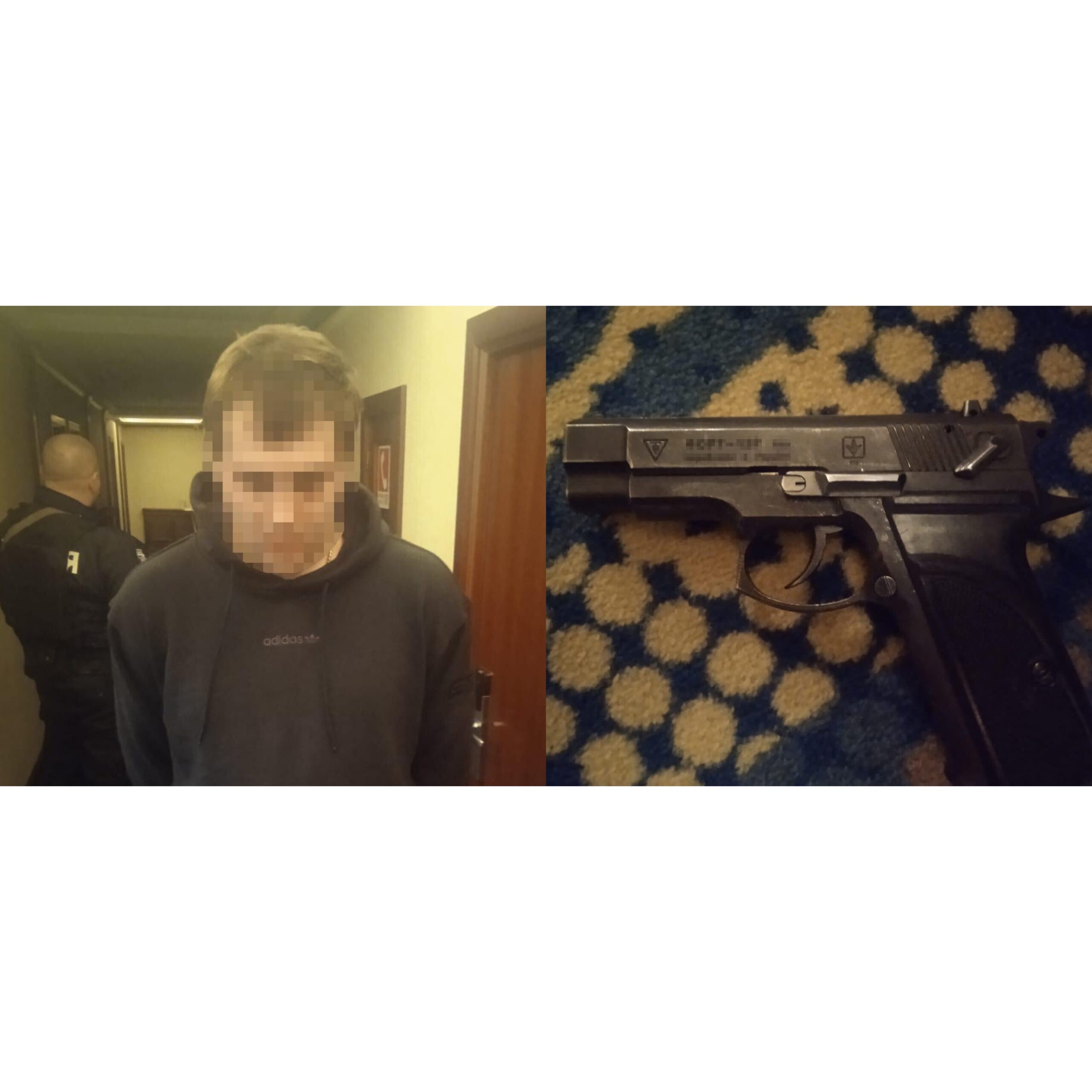 У Львові 24-річний дніпрянин в готелі погрожував зброєю: його судитимуть