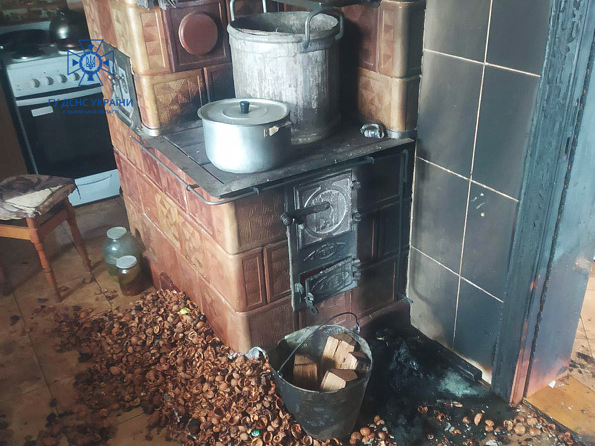 Двоє чоловіків отримали опіки, намагаючись загасити пожежу в Городку