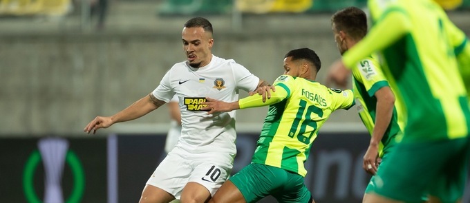 «Дніпро-1» поступився «АЕК Ларнака» у першому поєдинку Ліги конференцій