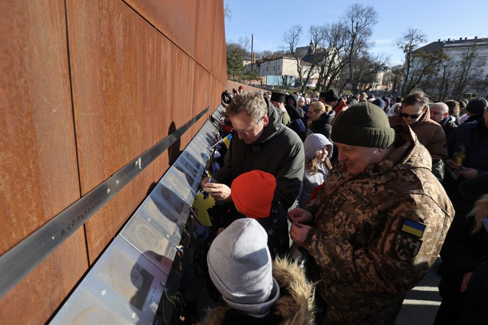 У Львові вшанували пам’ять Героїв Небесної Сотні