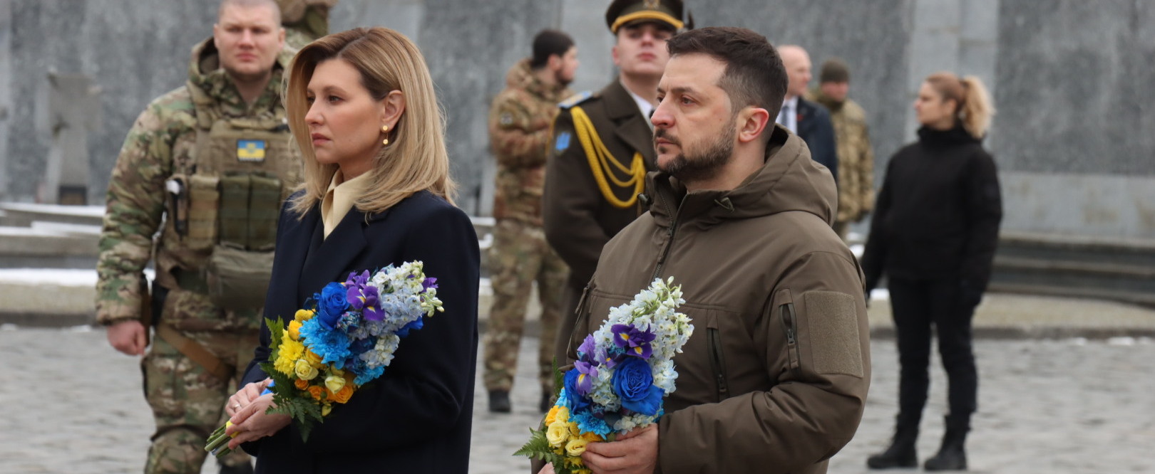 Володимир Зеленський з дружиною прибув до Львова