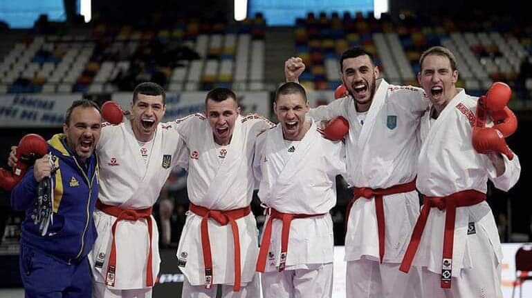 Українські каратисти здобули золото чемпіонату Європи