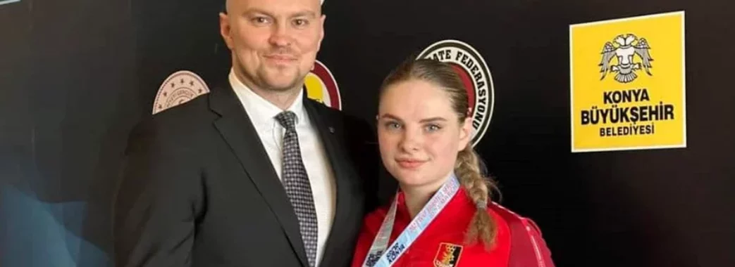 20-річна спортсменка з Львівщини стала срібною призеркою на міжнародному турнірі