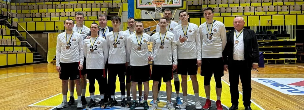 Баскетболісти з Самбора посіли третє місце на Чемпіонаті України