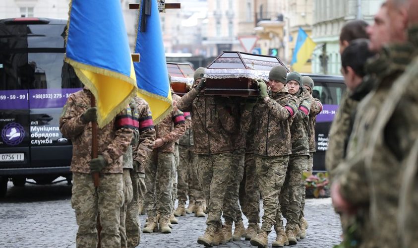 Завтра у Львові прощатимуться із трьома загиблими Героями