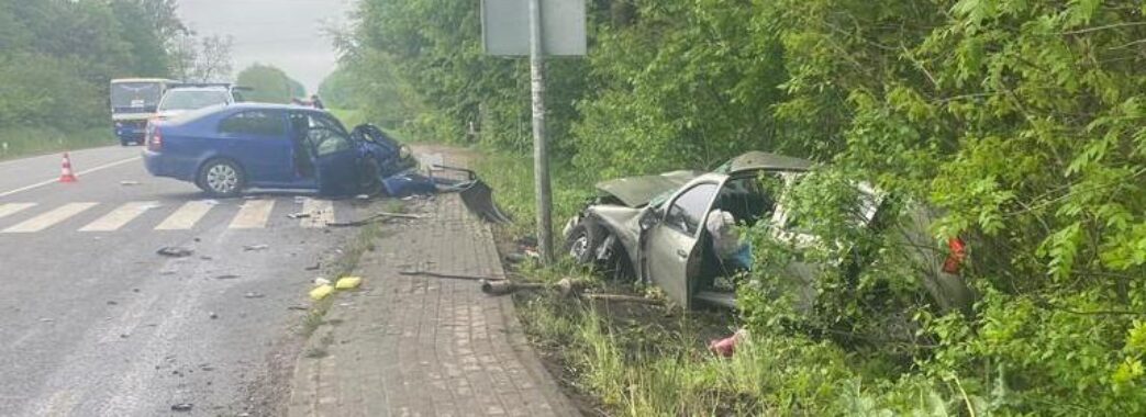 На трасі «Львів – Самбір» трапилась потрійна аварія: водій загинув на місці