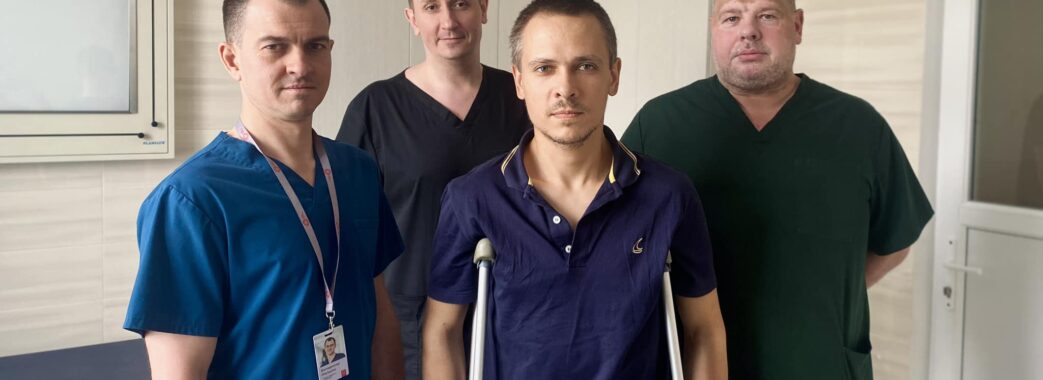 У Львові прооперували захисника, який не відчував ногу після поранення під Бахмутом