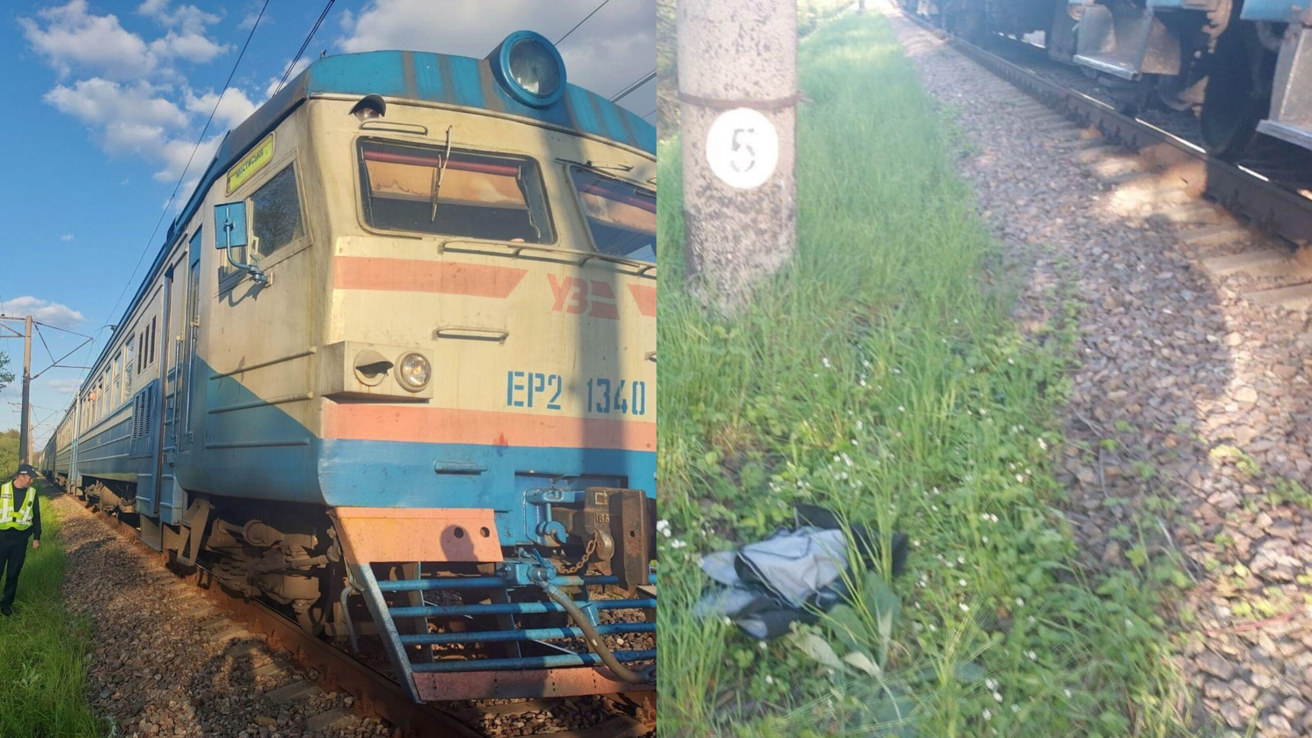 Мешканець Мелітополя потрапив під потяг у Рудному