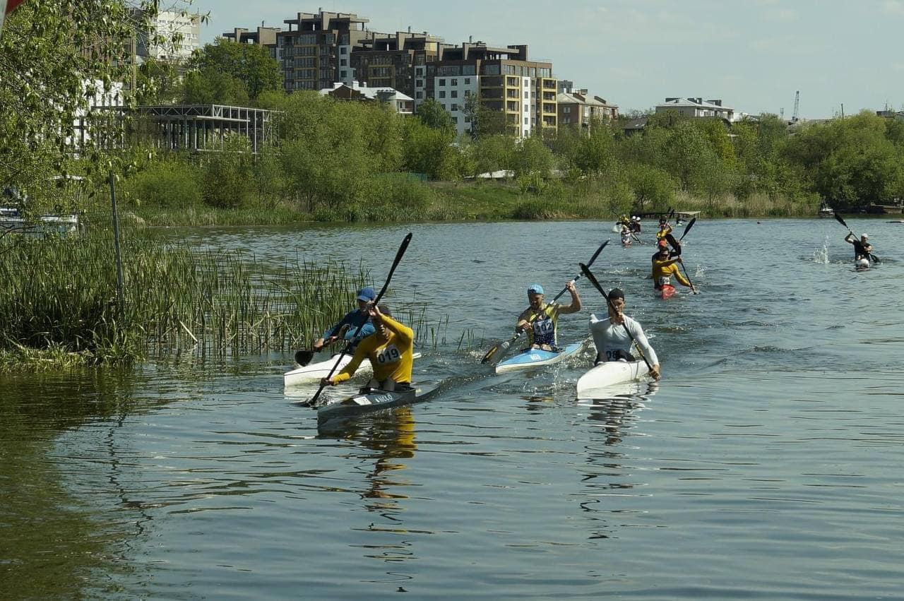 Львівські веслувальники вибороли три медалі на чемпіонаті України з марафону