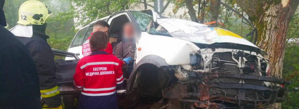 В ДТП на Самбірщині постраждав 64-річний водій «Nissan Terrano»