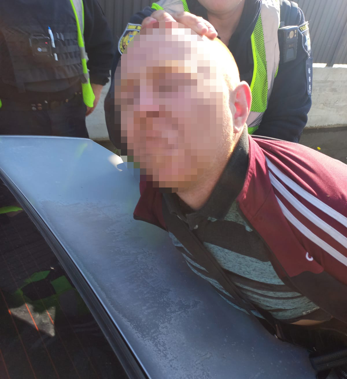 Вкрав автомобіль та наїхав на поліцейського: на Стрийщині затримали порушника