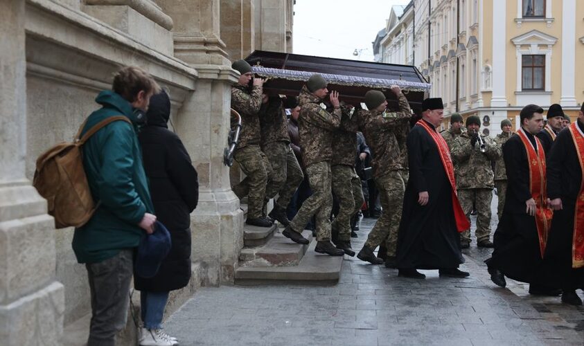 Завтра Львів попрощається з Героєм Романом Пусем