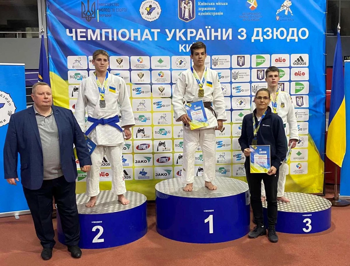 14-річний львів’янин виборов бронзу на чемпіонаті України з дзюдо