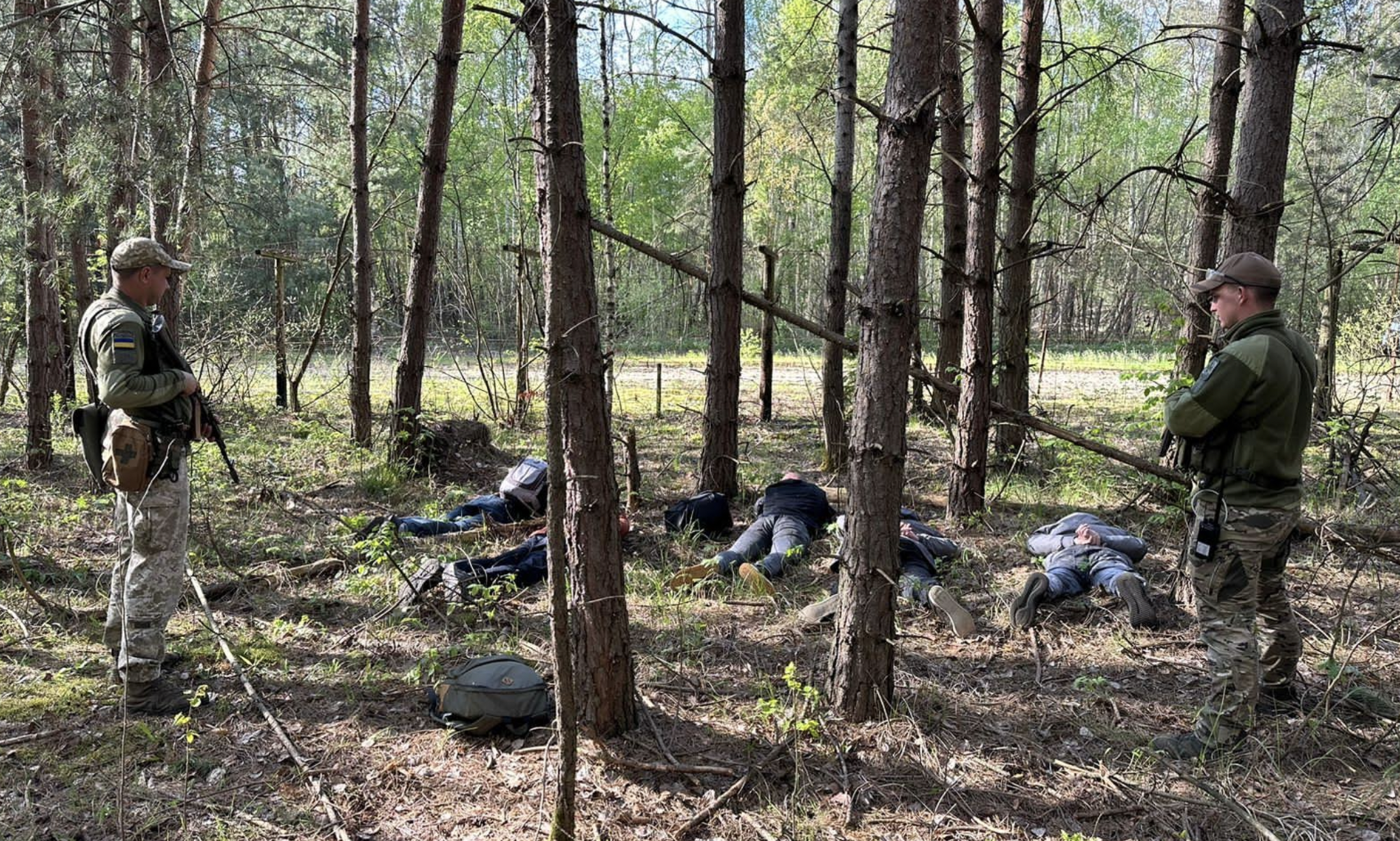 За добу на Львівщині 5 чоловіків спіймали на незаконних спробах перетнути кордон