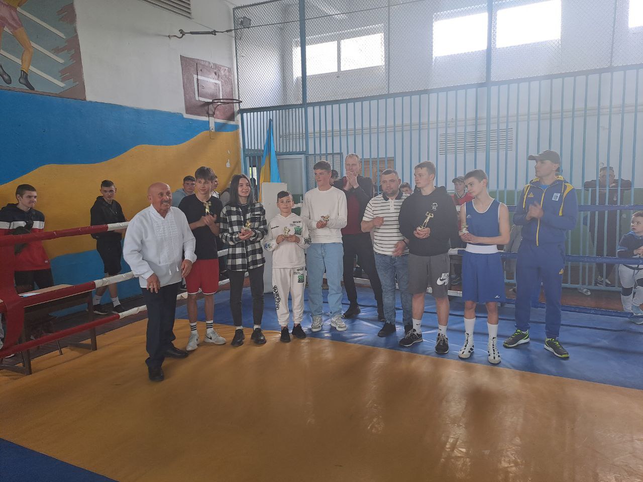 В Новояворівську провели турнір з боксу, щоб відзначити 70-ліття тренера Василя Калітовського