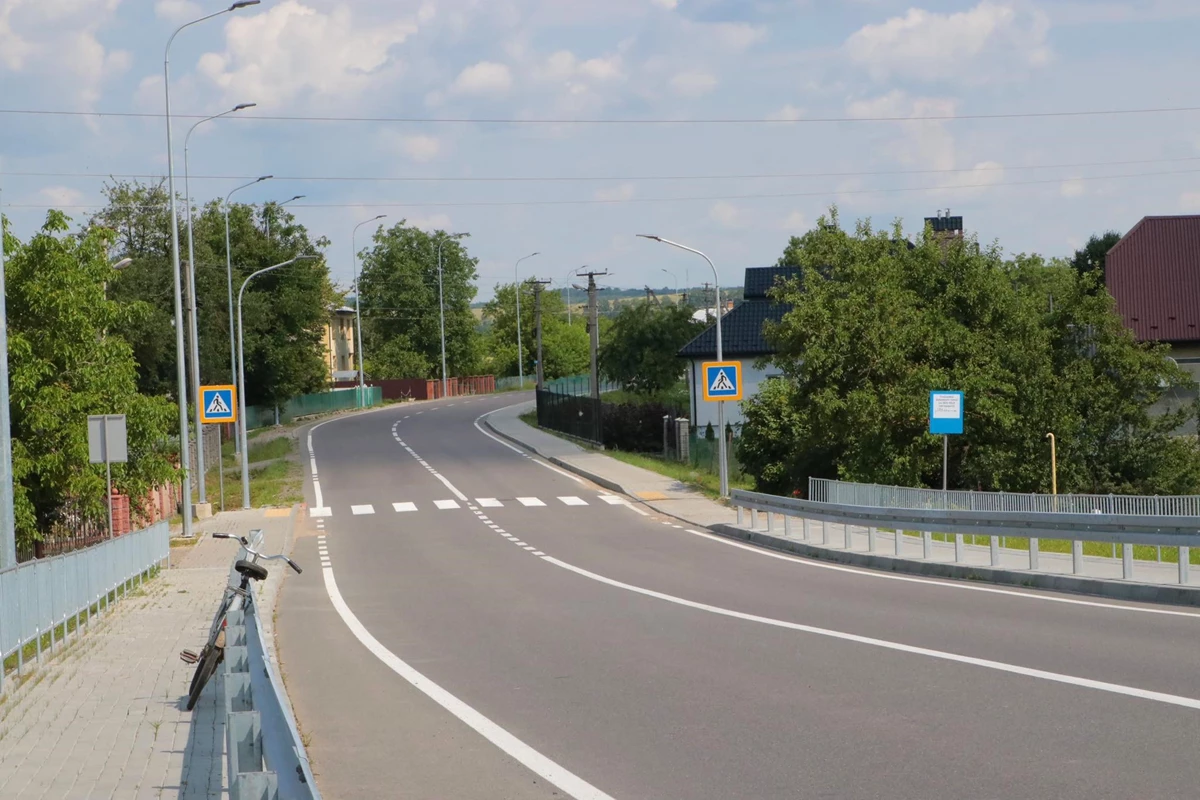 На Самбірщині відкрили відремонтовану дорогу до пункту пропуску «Нижанковичі – Мальховіце»
