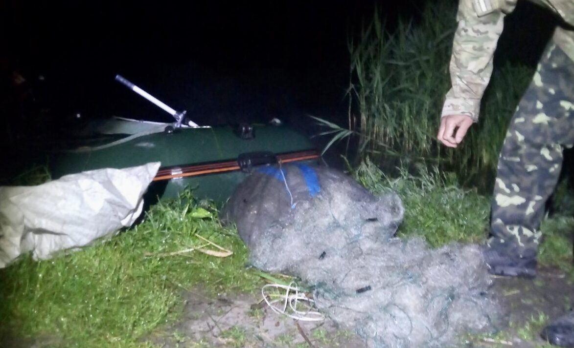 Екоінспектори повернули у водойму на Львівщині майже сотню карасів і коропів, яких виловили рибалки-браконьєри