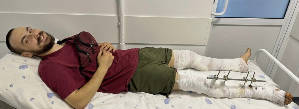 Львівські медики врятували ноги бійця, який підірвався на міні