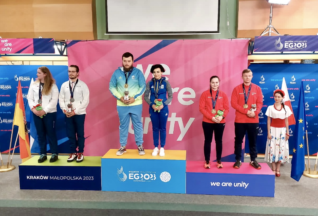 Майстри кульової стрільби Львівщини стали чемпіонами Європейських ігор