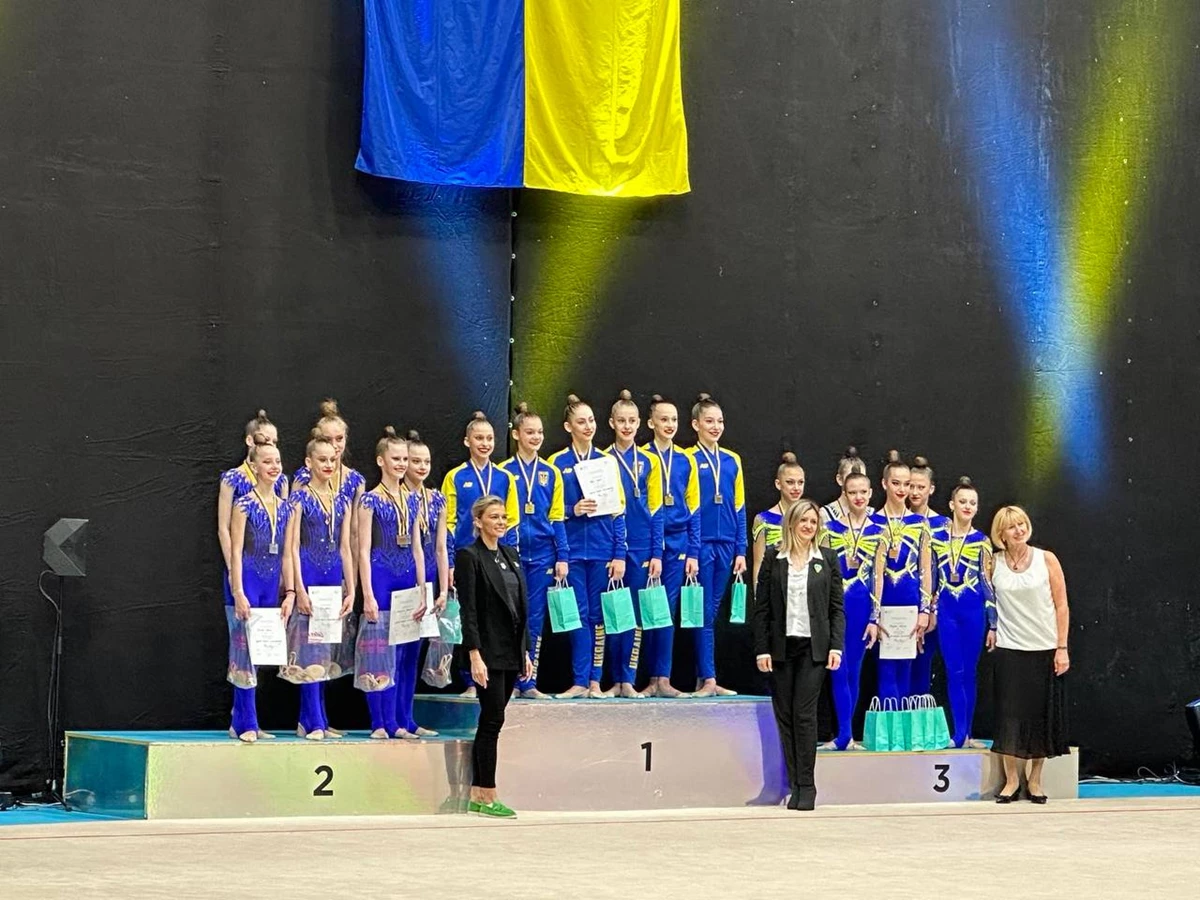 Львівські художні гімнастки здобули понад 20 медалей на чемпіонаті України