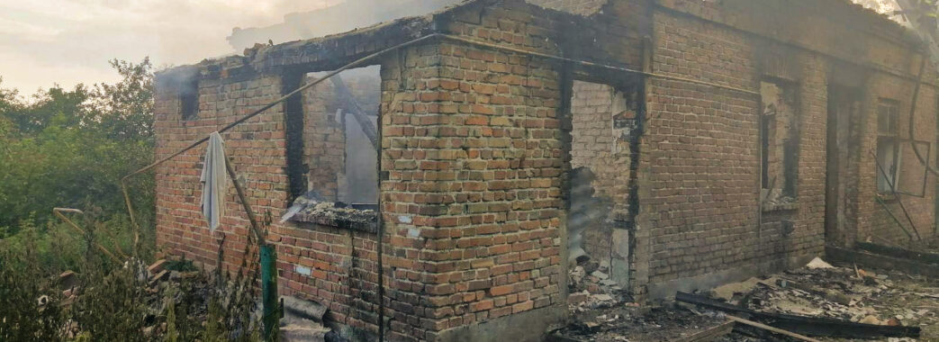 На Червоноградщині вигорів вщент житловий будинок