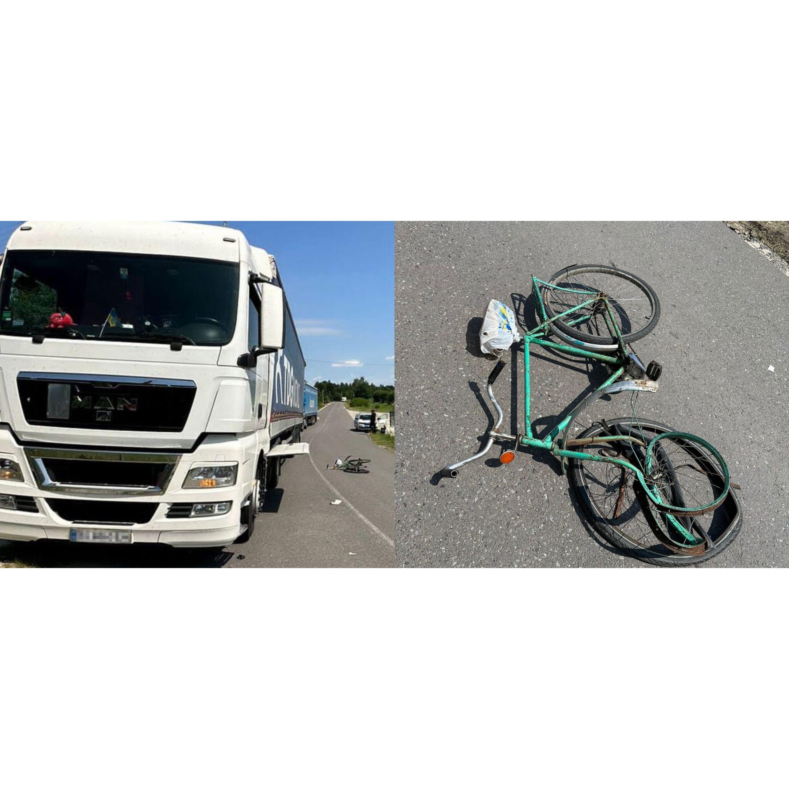 На Львівщині у ДТП травмувався велосипедист