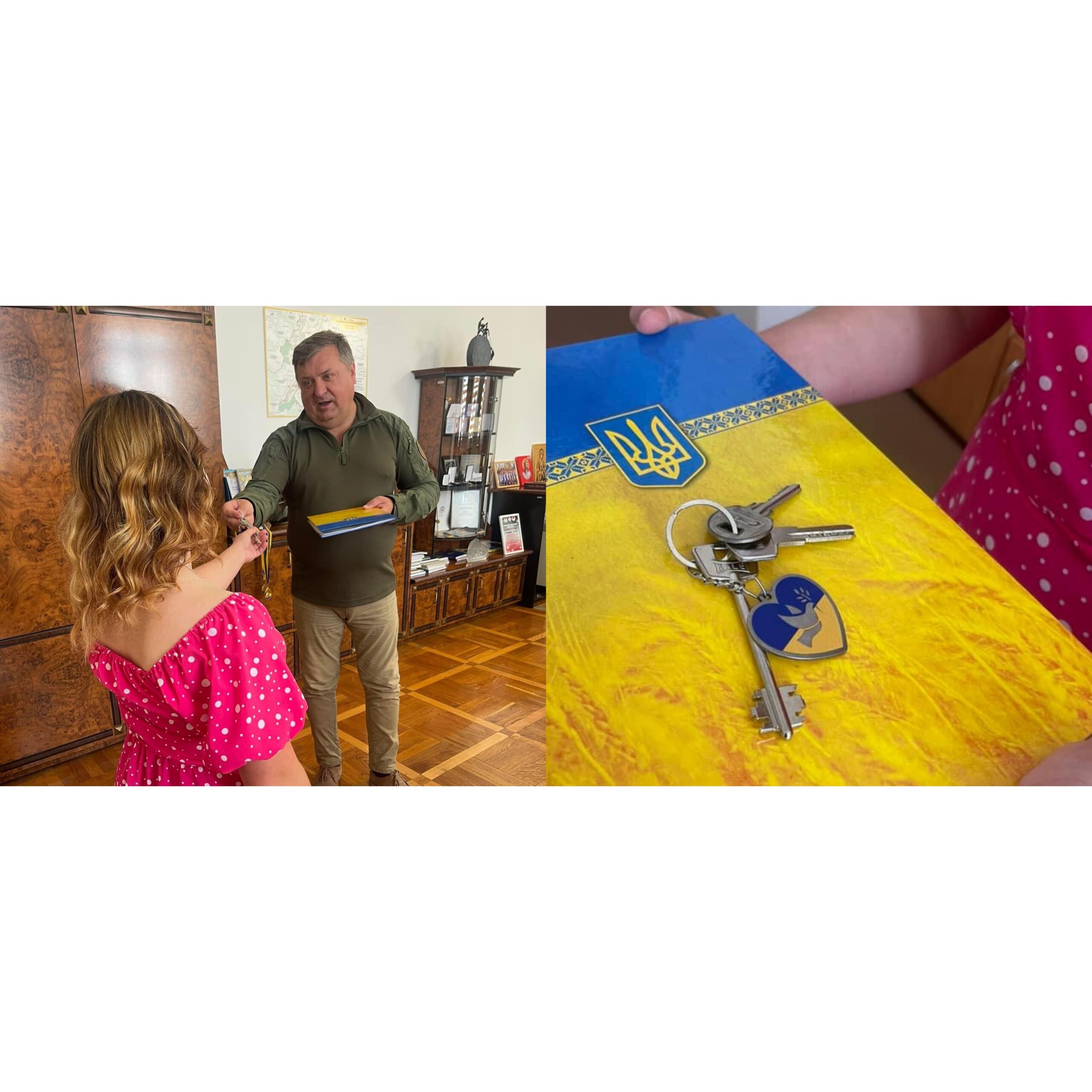 В Стрию 20-річній сироті на День народження подарували квартиру