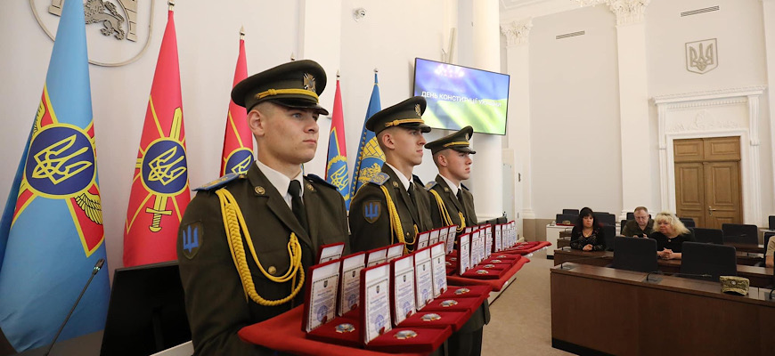 23 захисників зі Львова нагородили “Почесним знаком Святого Юрія” (посмертно)