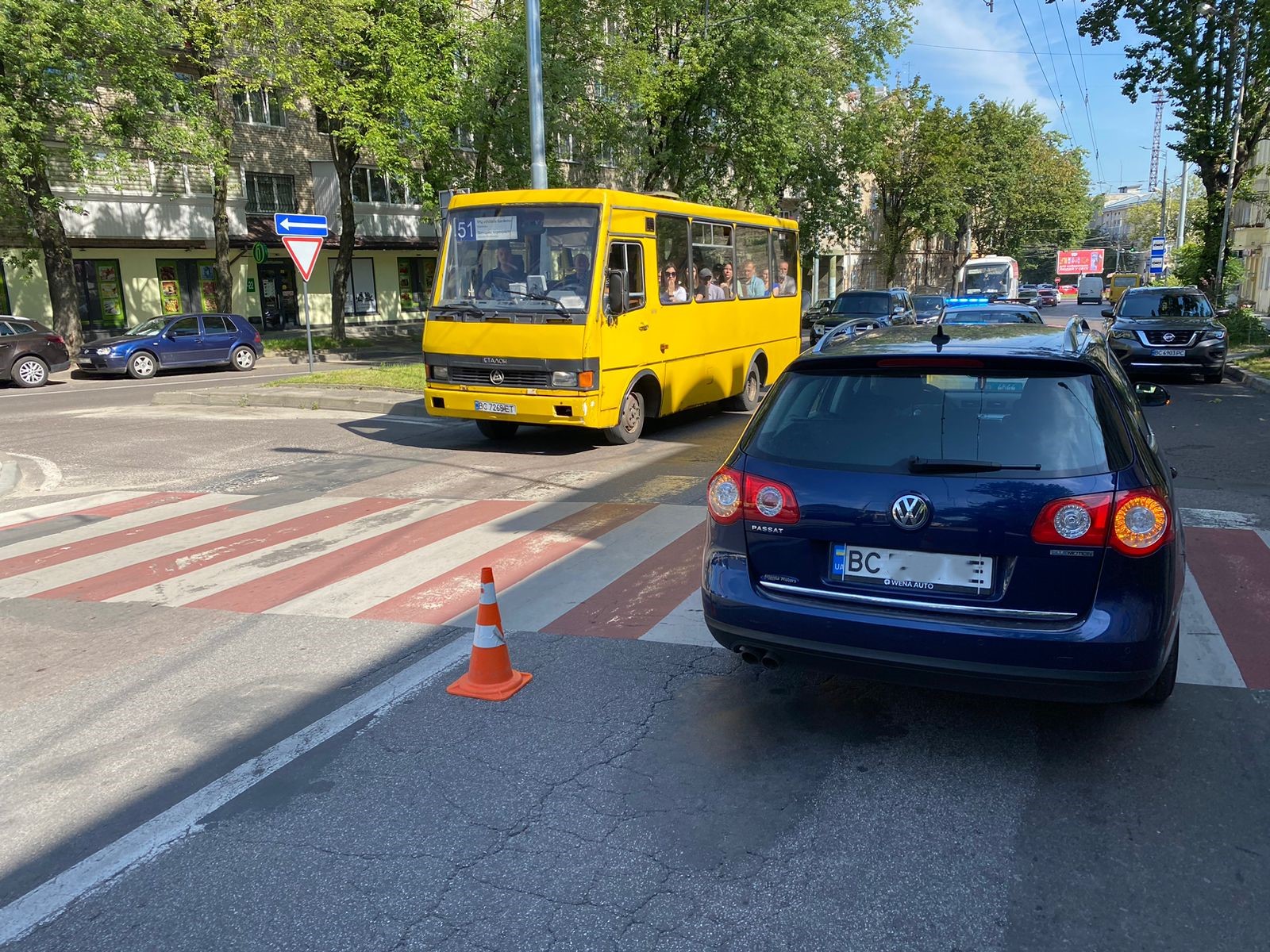 За минулу добу в ДТП у Львові постражало 2 людей: серед них 6-річна дитина