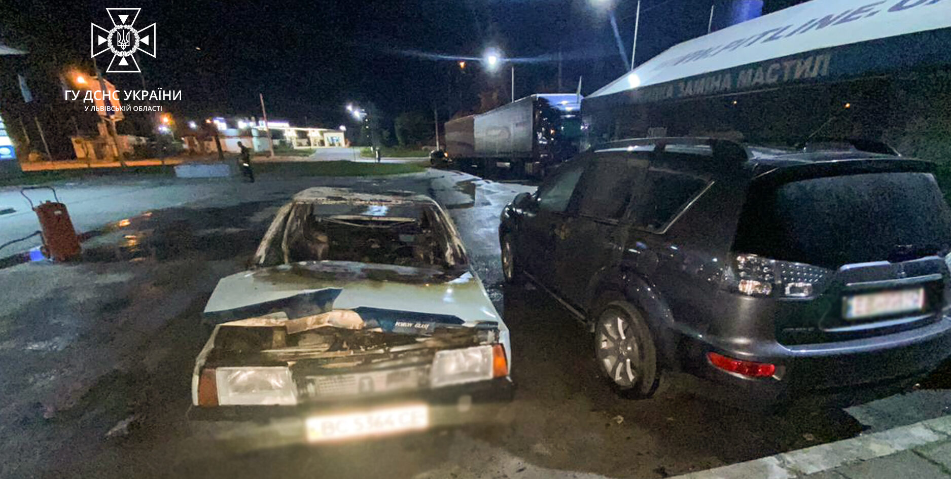 У Львові згорів автомобіль