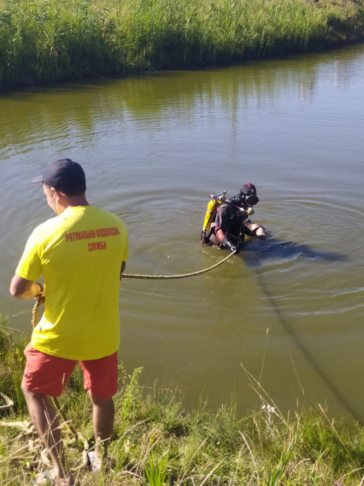 У приватному ставку на Яворівщині втопився 67-річний чоловік (ВІДЕО)