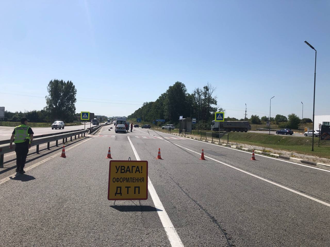 Правоохоронці шукають свідків ДТП поблизу Раковця, у якій загинув 2-річний хлопчик